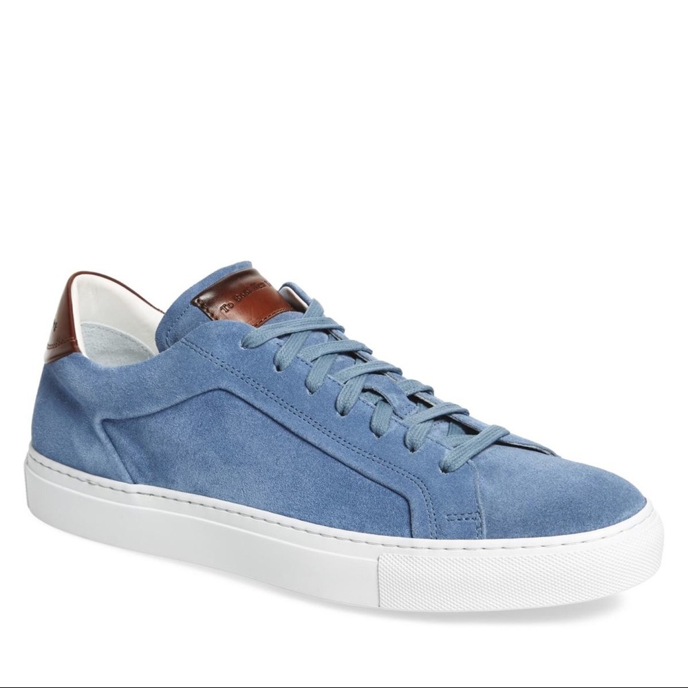 To Boot New York Britt Baby Blue Trainer Sneakers